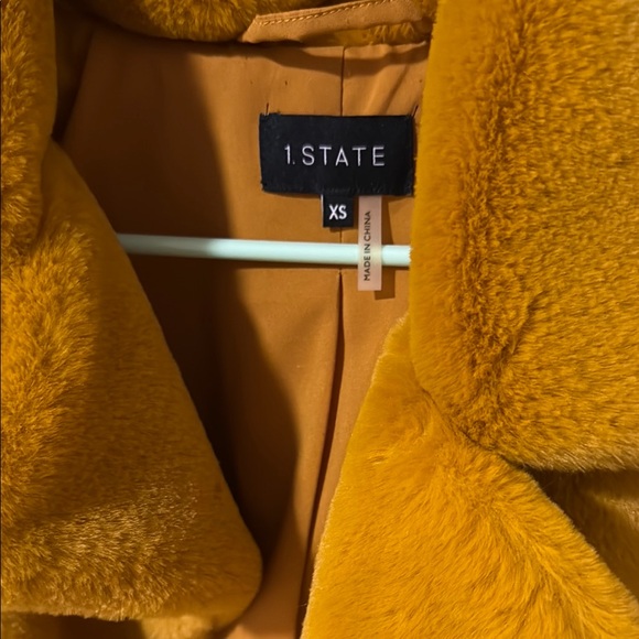 1. State Women's Golden Teddy Jacket - Picture 4 of 4